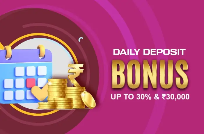 DAILY DEPOSIT BONUS