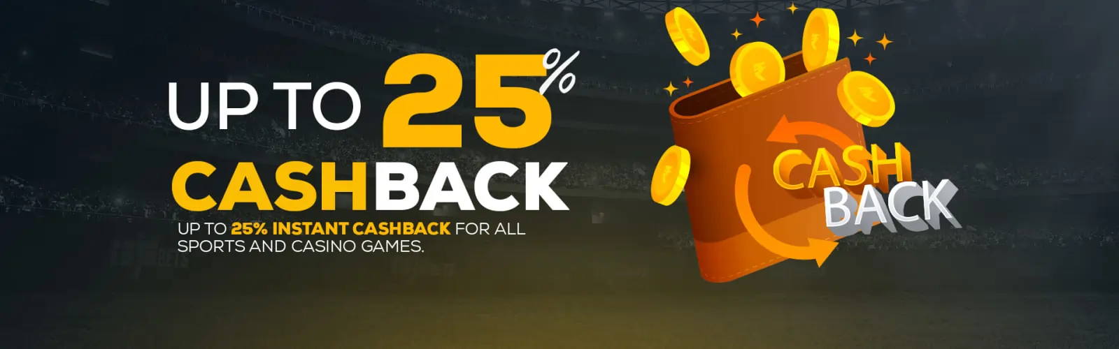 UP TO 25% CASHBACK