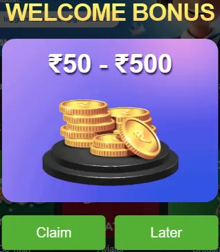 welcome bonus